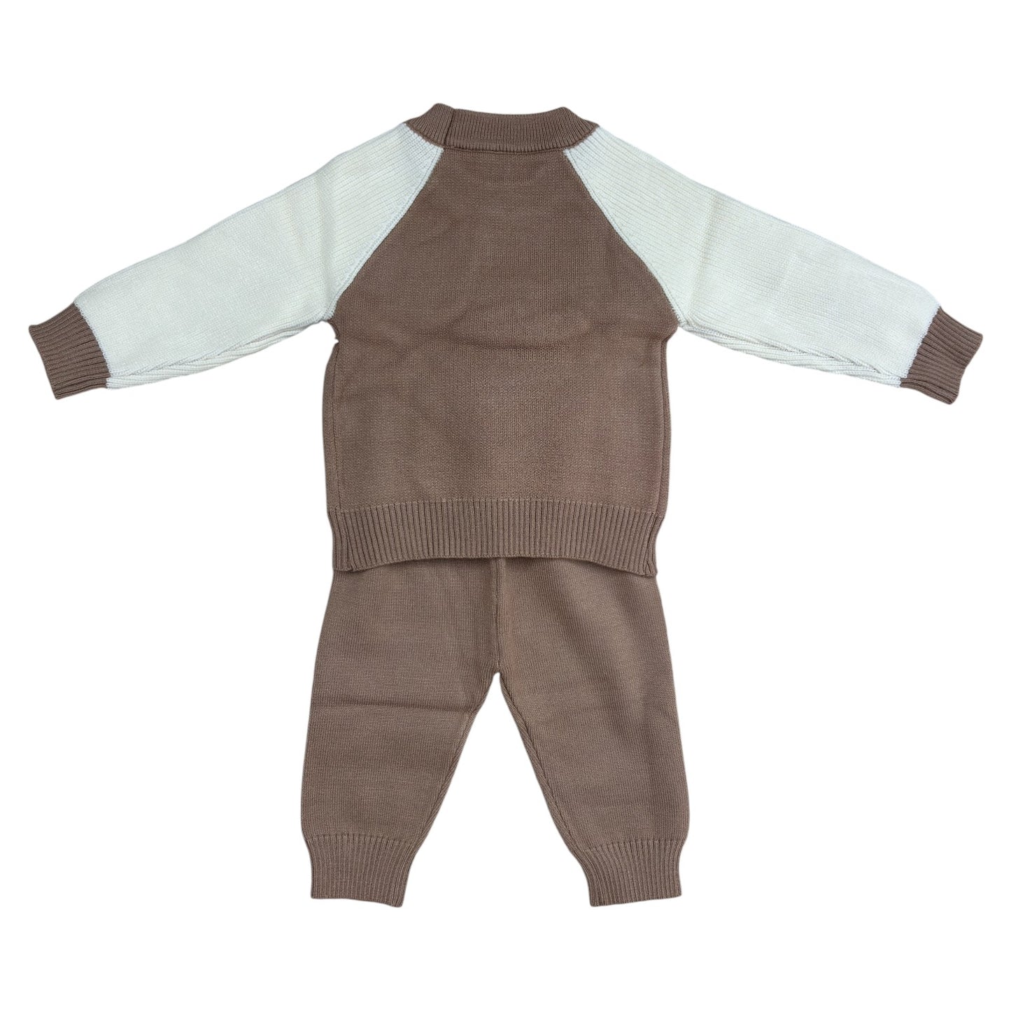 6 Cozy Knitted Baby Sweater & Pajama Set Panda Face Winter Wear_kidzysmile