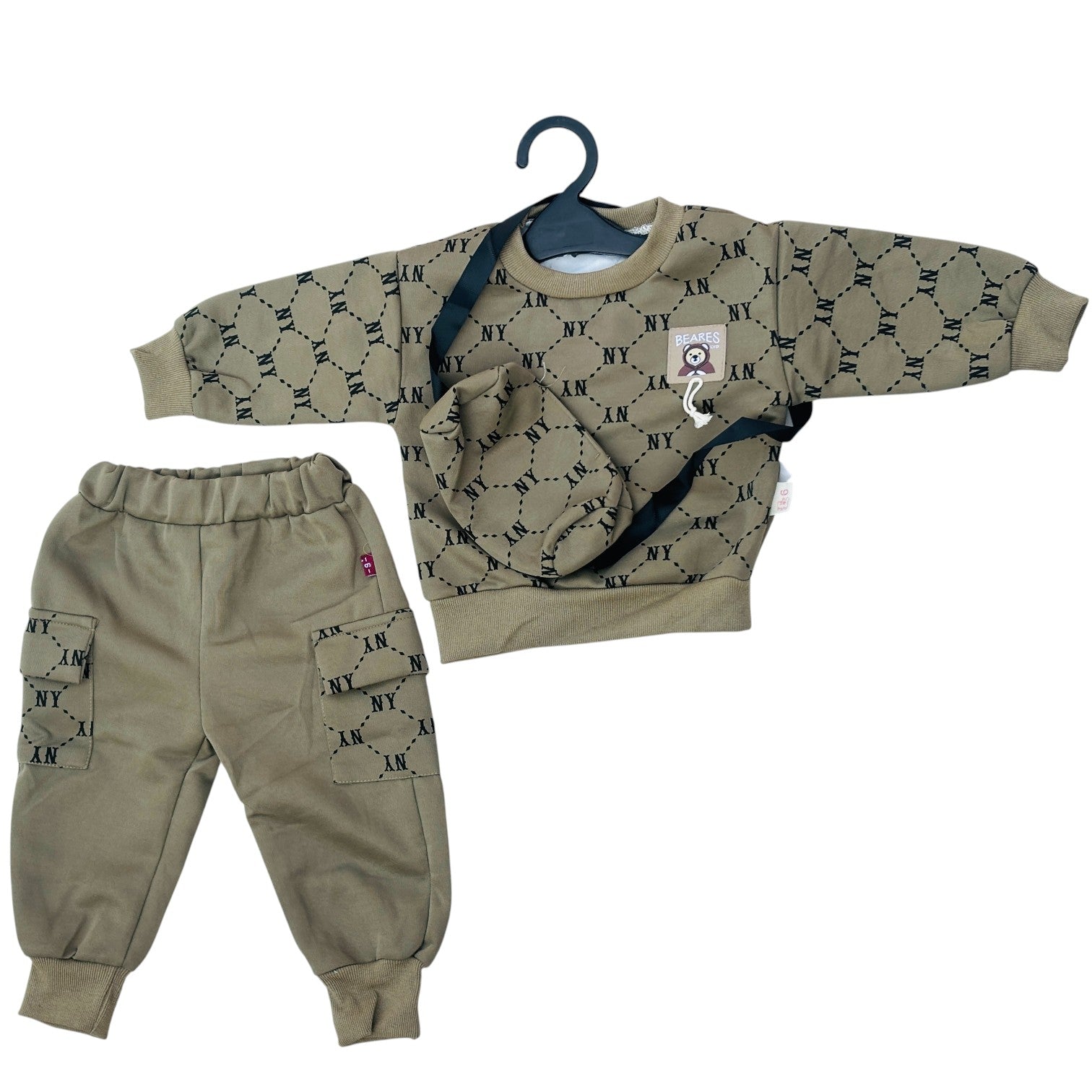 2 Boys Sweatshirt & Joggers with (1 Bag)_kidzysmile