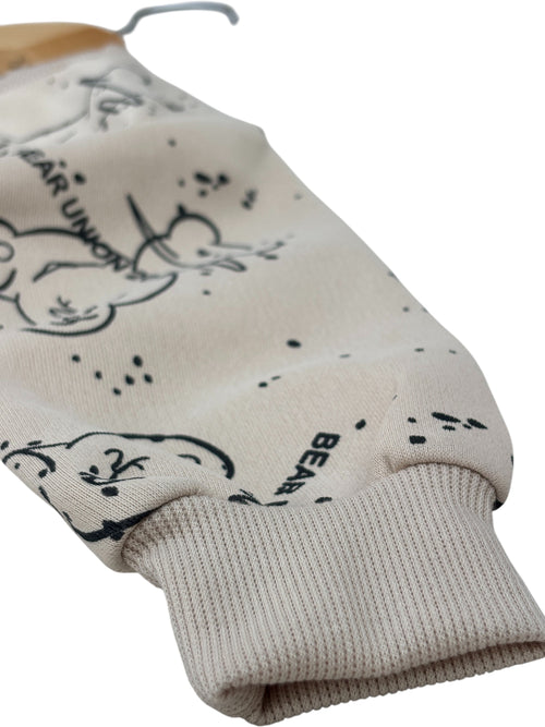 Cream Color Boys Sweatshirt With Joggers (1 Bag)